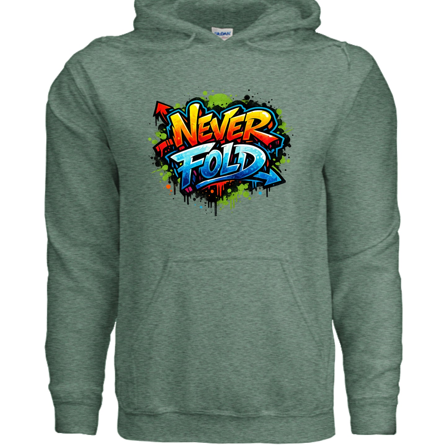 Heather Sport Dark Green - FRONT