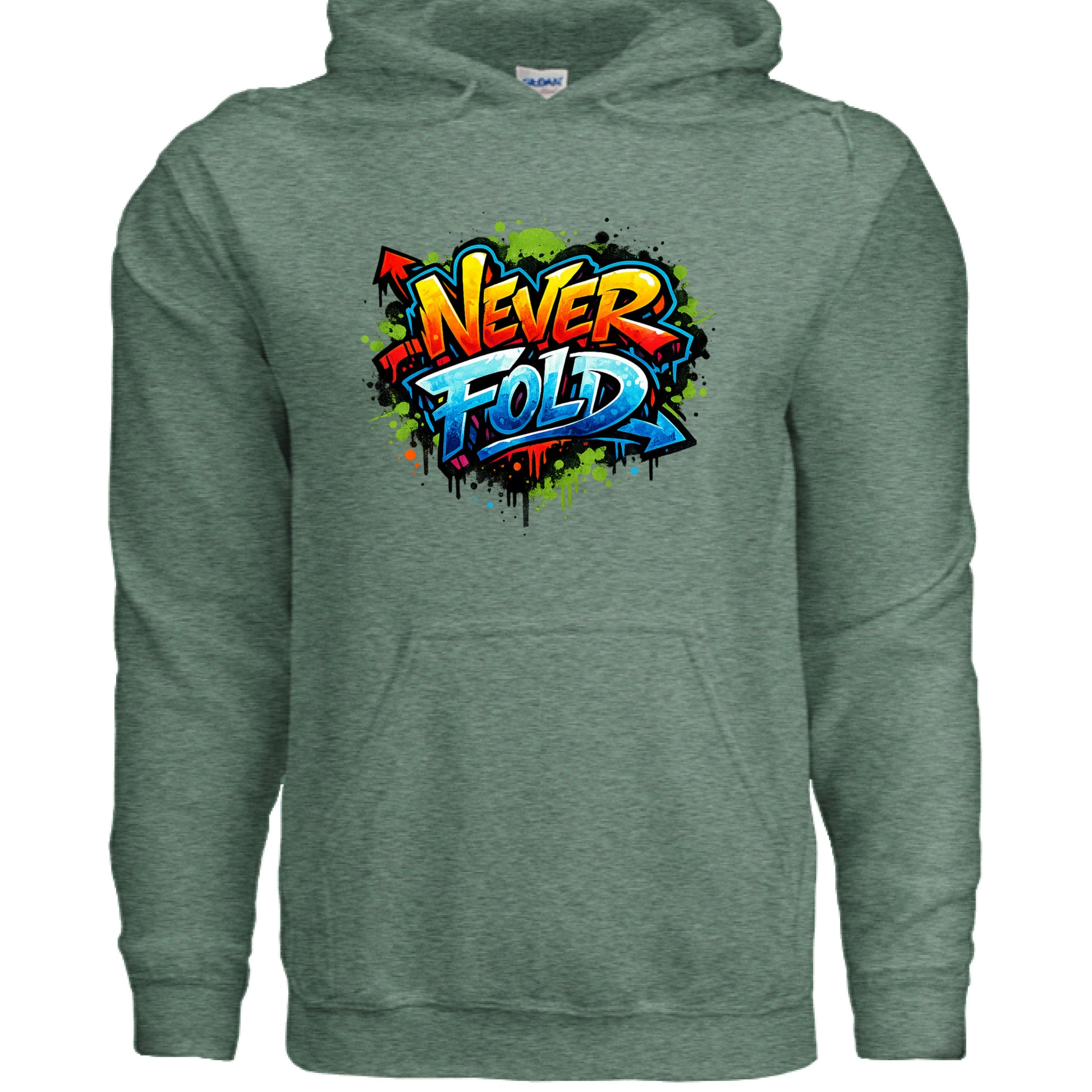 Heather Sport Dark Green - FRONT